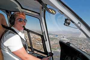 Rendre l'avion ou l'hélicoptère privé avec le Strip de Las Vegas