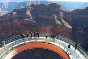 Grand Canyon Skywalk Getaway with Heli and Boat Tour