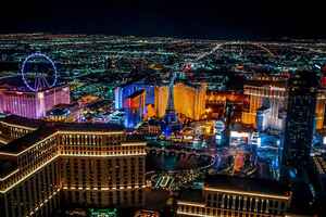Extended Flight on the Las Vegas Strip with Grand Prix