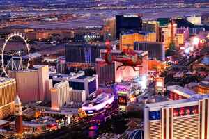 Extended Flight on the Las Vegas Strip with Grand Prix