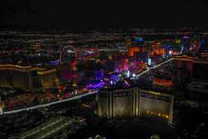 Extended Flight on the Las Vegas Strip with Grand Prix